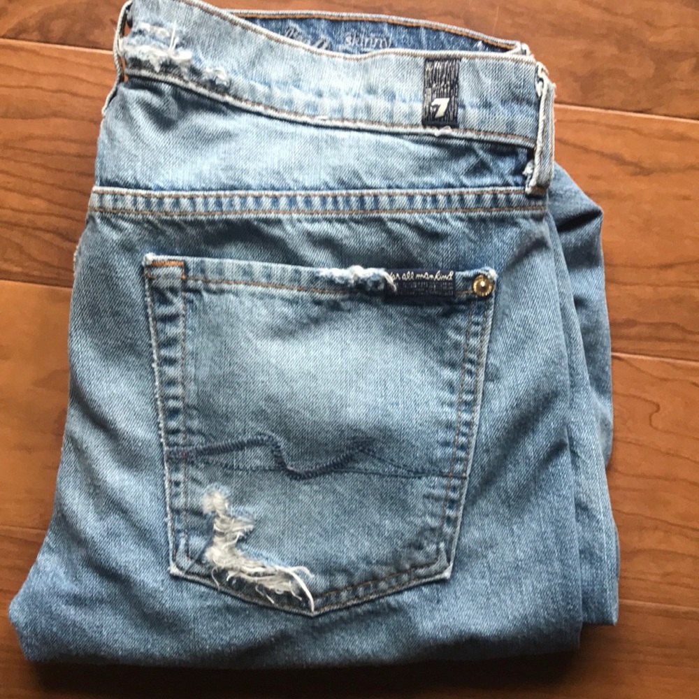 Josefina boyfriend (skinny) size 28 distressed 7